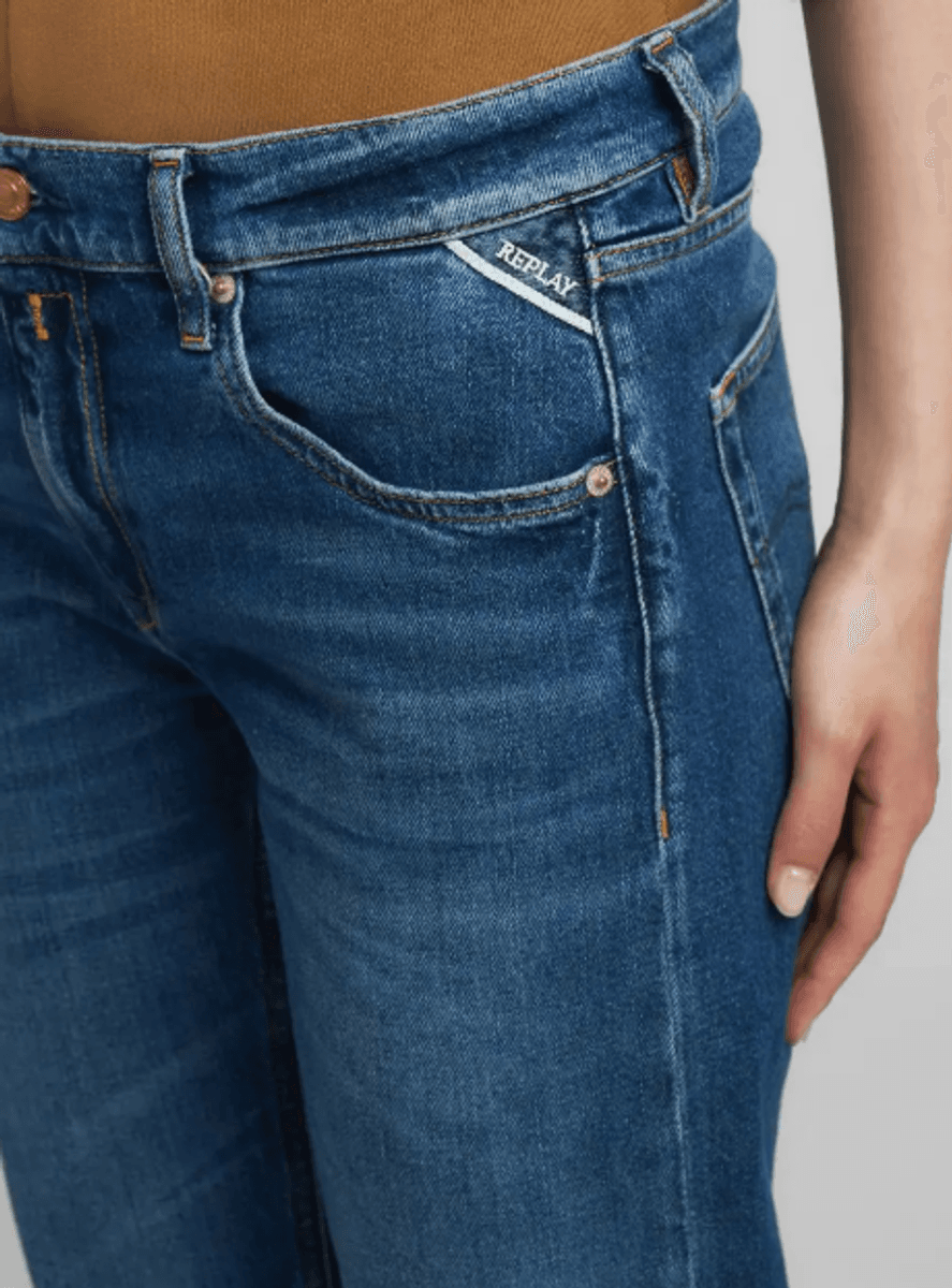 AKEME STRAIGHT-FIT JEANS DARK BLUE/ Replay