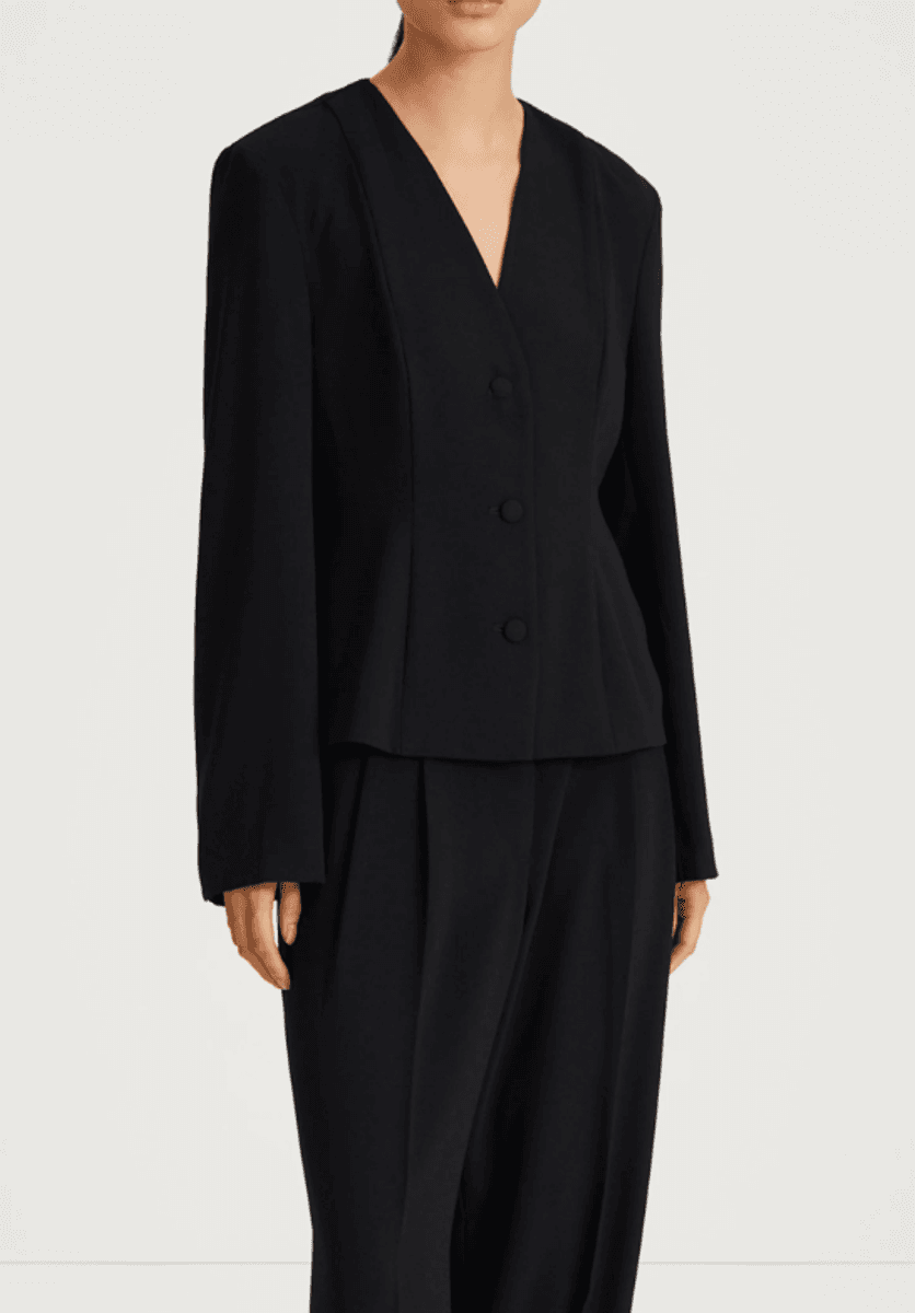 BRIAR BLOUSE - BLACK/ Stylein