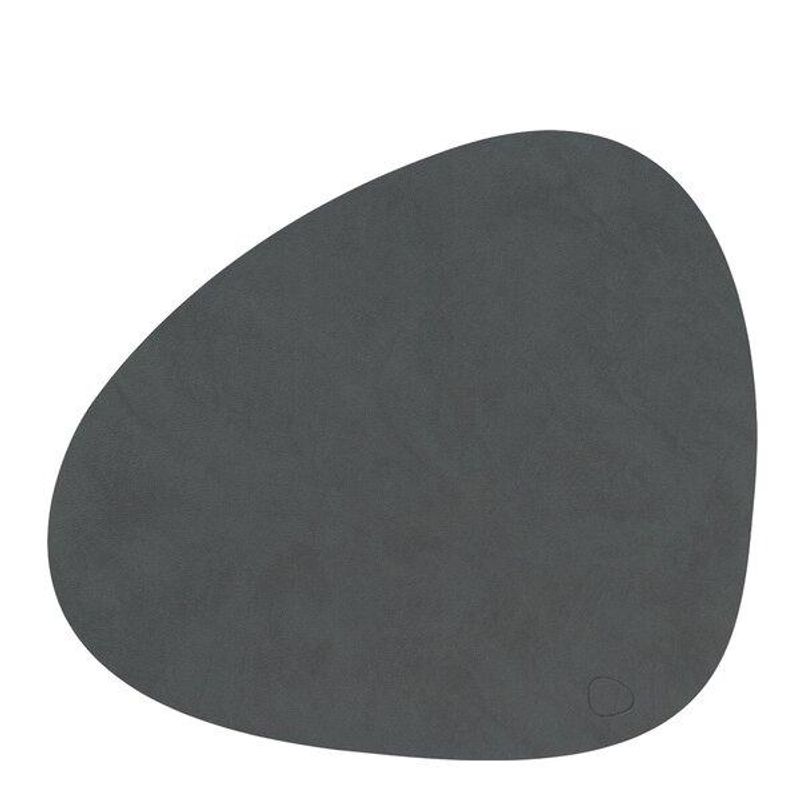 Table Mat Curve L Nupo Anthracite. LIND DNA
