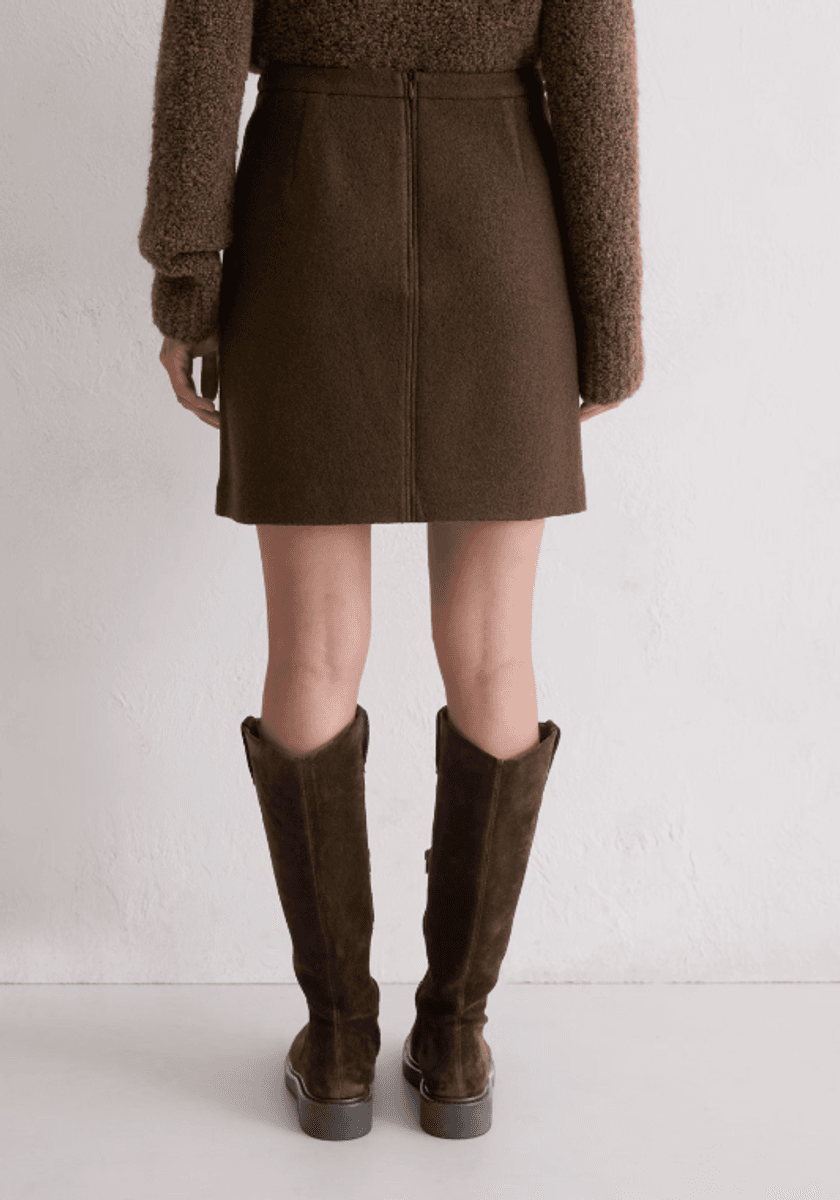 Mini skirt shaded brown/ Marc O`Polo