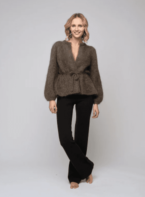 Hovedbilde Ella&il Fredrikke Chunky Cardigan - Brown