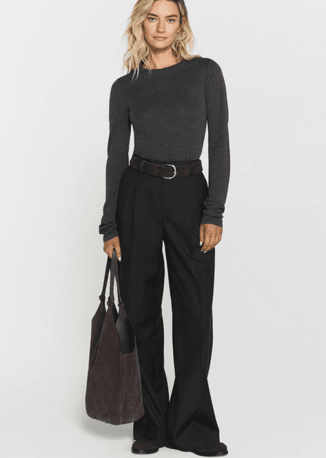 Hovedbilde Wynne Trousers Dk Grey Mélange/ Twist&Tango