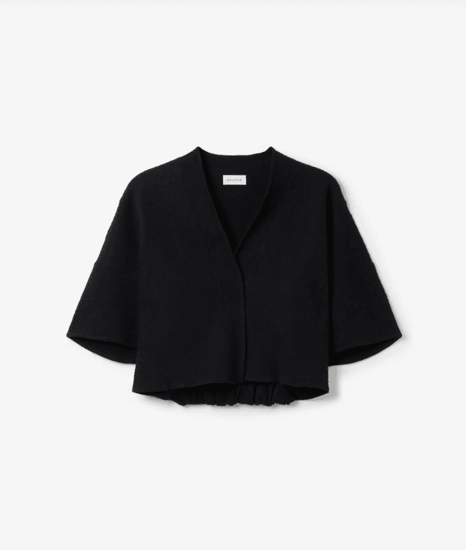 Short wool cardigan/ Dagmar