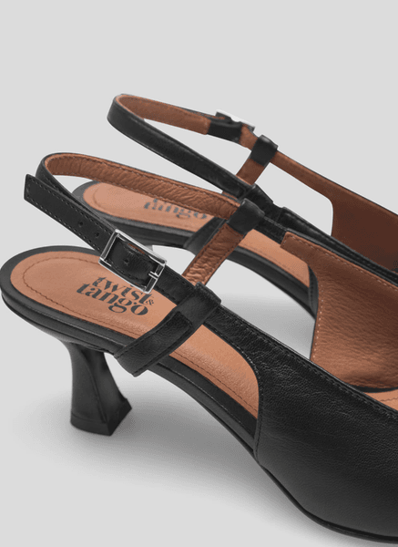 Hovedbilde New York Slingback Heels Black/ Twist&Tango