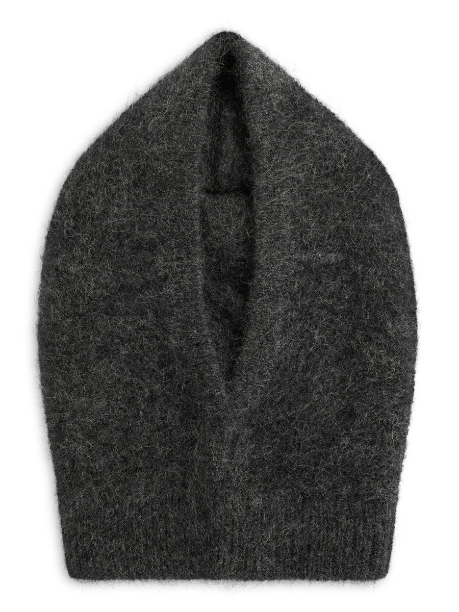 Kajsa Chunky Balaclava Charcoal/ Ella&il