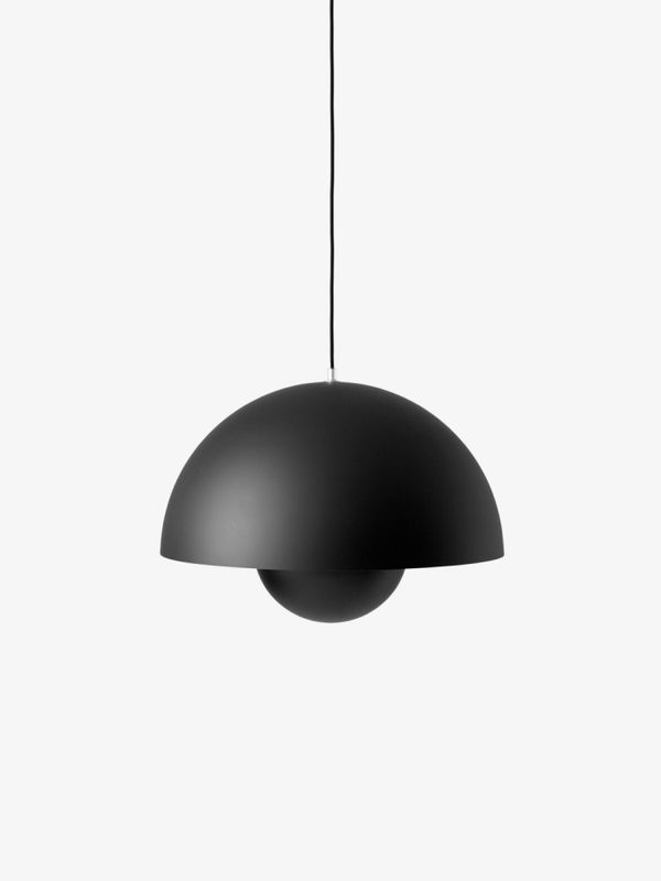 Flowerpot Pendant VP2 Matt Black/ &tradition