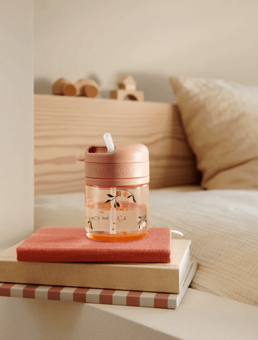Hovedbilde Pavia Tritan Straw Cup Peach Sea shell/ Liewood