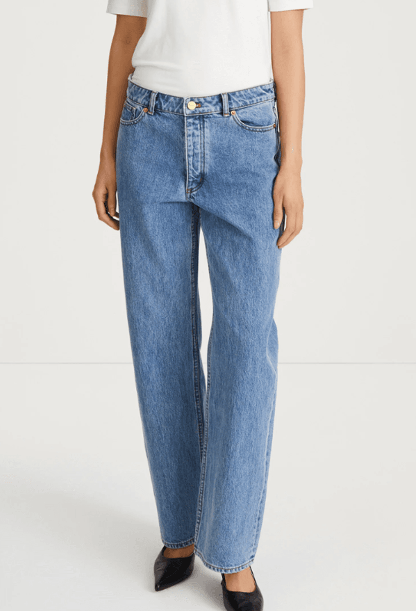 KIM LOOSE FIT DENIM VINTAGE BLUE/ Stylein