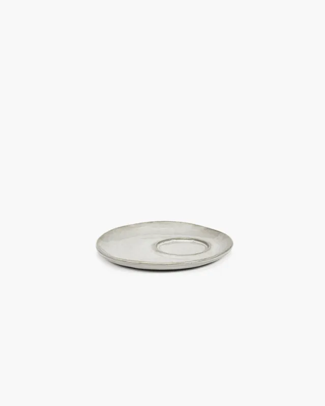 SAUCER COFFEE CUP off-white. SERAX