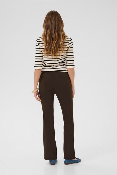 Hovedbilde CUbengtha Long Flare Pants Demitasse - Brown/ ...