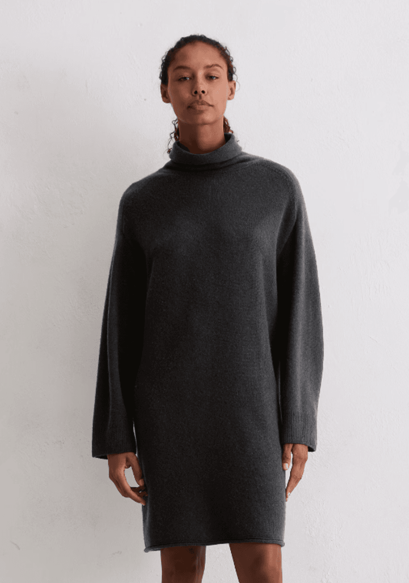 Relaxed knit dress black/ Marc O`Polo