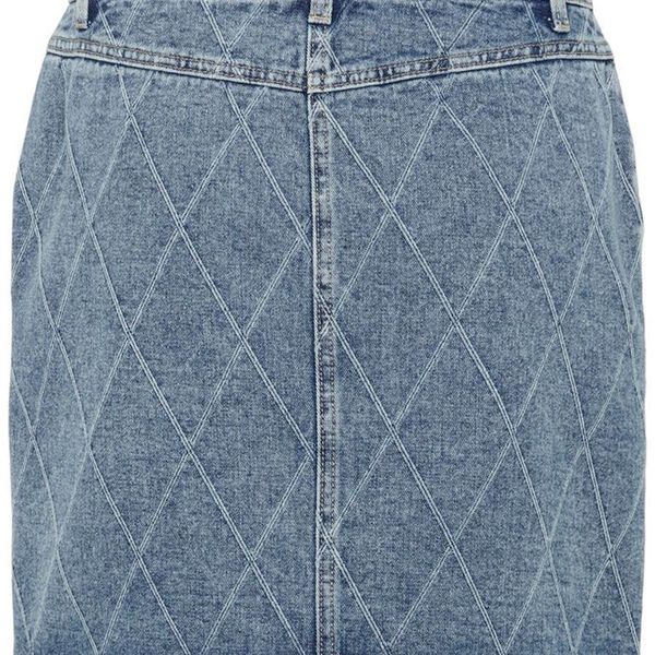 Hovedbilde Denim Skirt med paljetter. CUalys. Culture