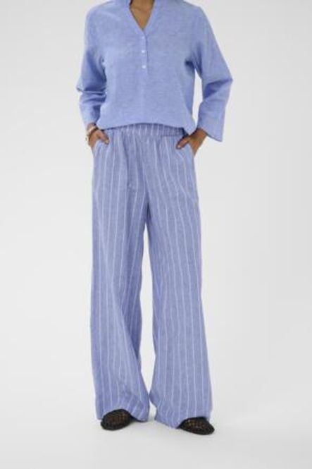 Hovedbilde Culture CUarletty Pants Stripe - Blue