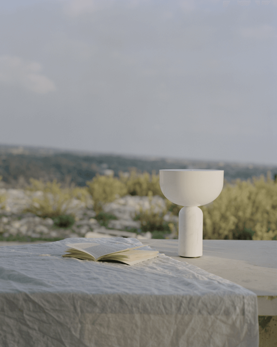 Kizu Portable, White Marble/ New Works