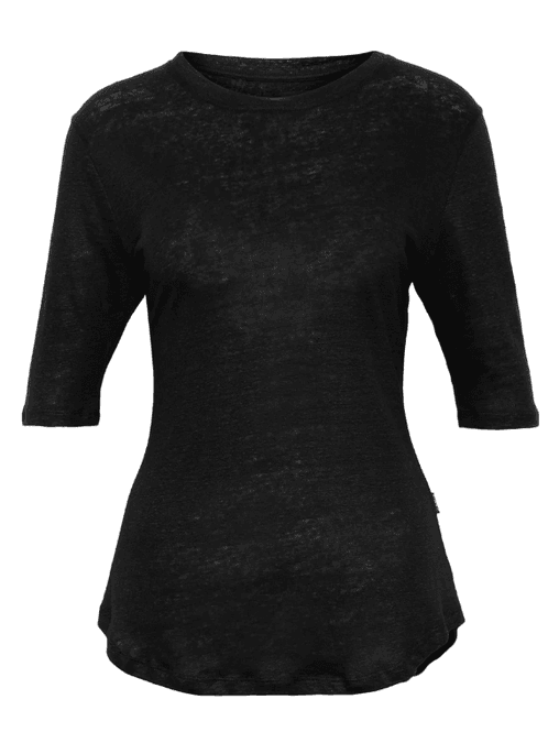 Hovedbilde Karina linen tee Black/ Ella&il