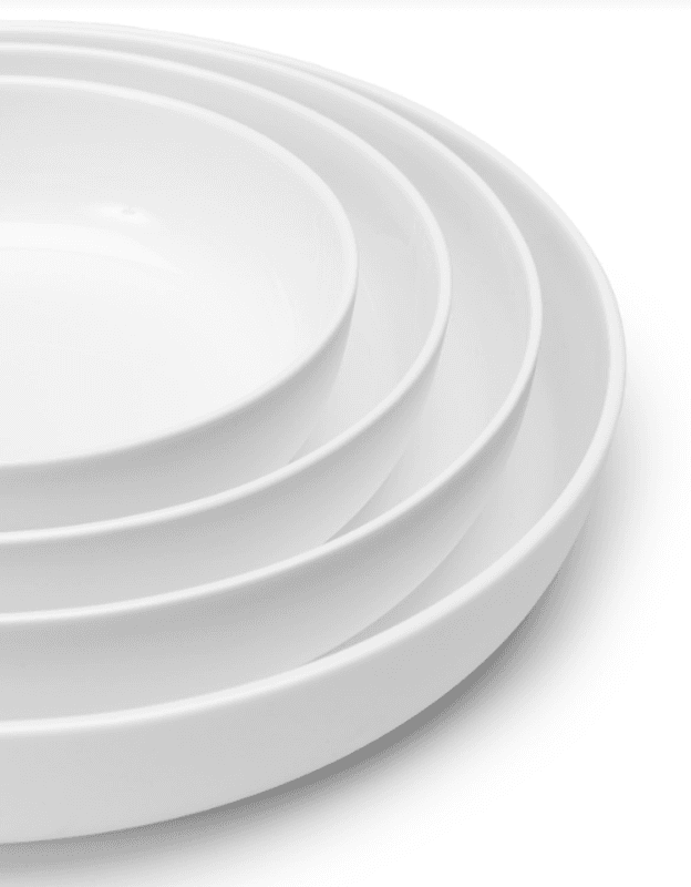 Deep Plate S White Base/ Serax