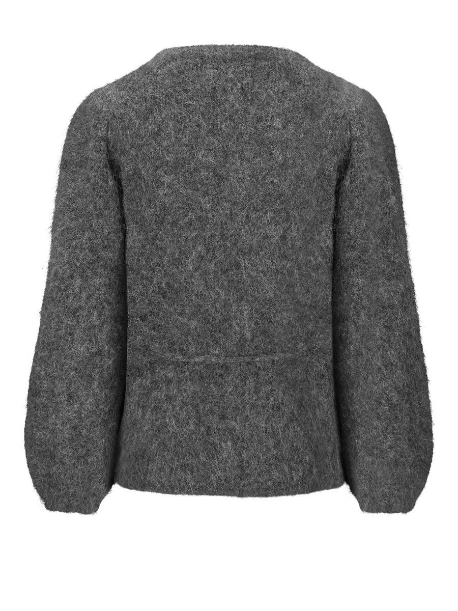 Fredrikke Chunky Cardigan Charcoal/ Ella&il