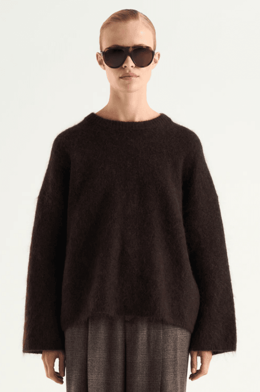 Twist&Tango Mireya Knitted Sweater - Mocha Brown