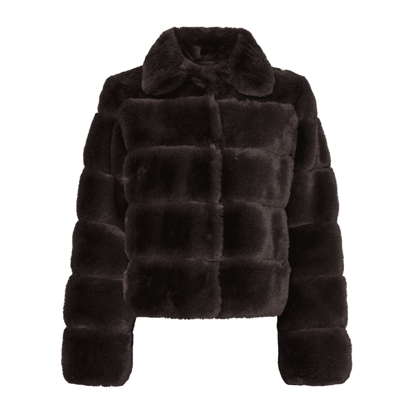 Hovedbilde Fake Fur Jacket Chocolate/ Notyz