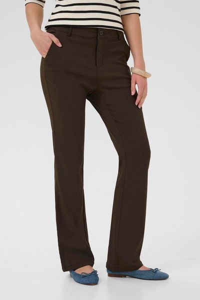Hovedbilde CUbengtha Long Flare Pants Demitasse - Brown/ ...
