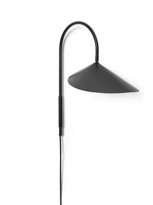 Hovedbilde Arum Swivel Wall Lamp - Black/ Ferm Living