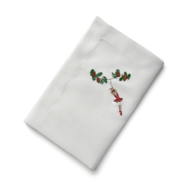 Hovedbilde Juleserviet med Ballerina/ Langkilde&søn