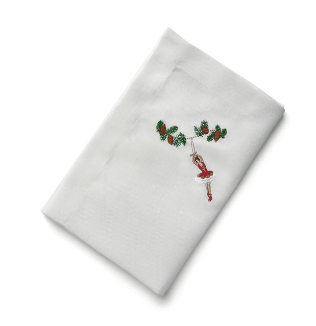 Hovedbilde Juleserviet med Ballerina/ Langkilde&søn