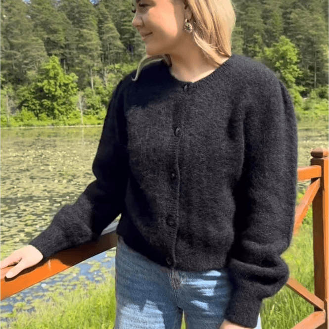 Hovedbilde Camille cardigan black/ Rève