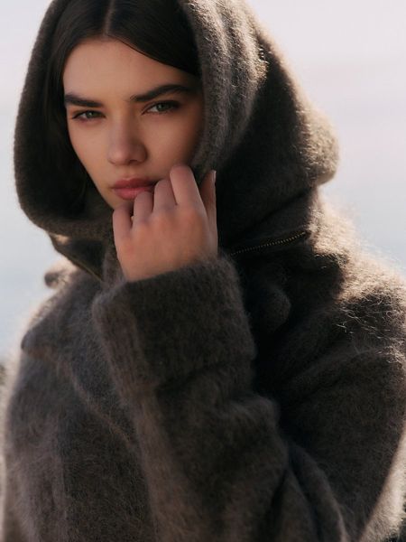 Hovedbilde Kajsa Chunky Balaclava Dark Brown/ Ella&il