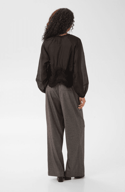 Hovedbilde Culture CUSHANA BLOUSE - Meteorite - Black